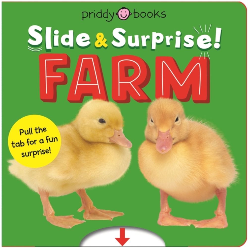 Priddy Books - Farm Slide & Surprise Book