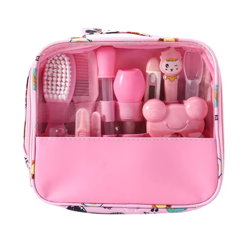 Sybil's - Baby Care Grooming Kit - Pink - 13 Pcs
