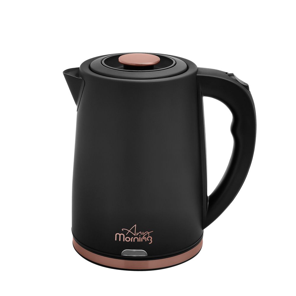 Any Morning DE231801 Electric Kettle - 1.8L - Black