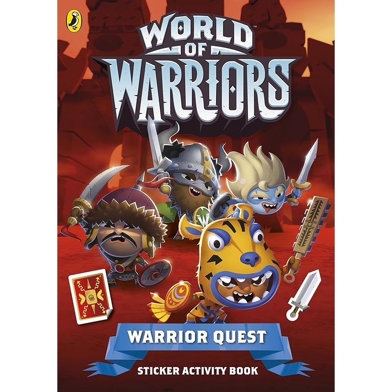 عالم المحاربين: كتاب أنشطة ملصقات رحلة المحارب