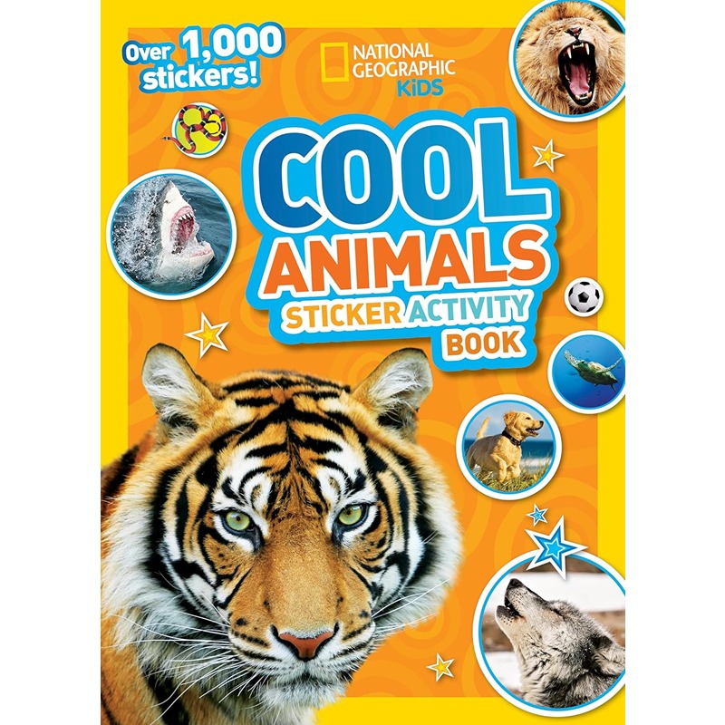 Cool Animals Sticker Activity Book