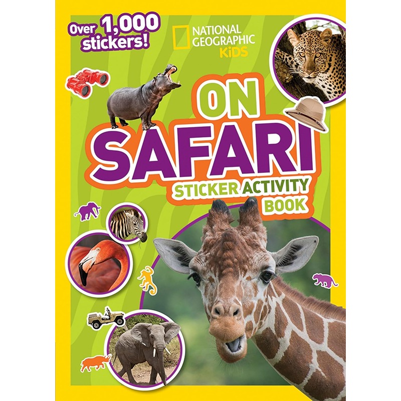 On Safari Sticker Activity Book