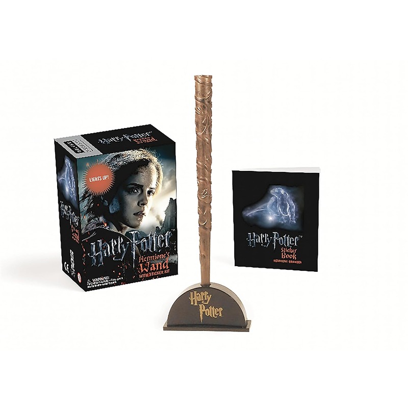 Harry Potter Hermione's Wand With Sticker Kit: Lights Up!