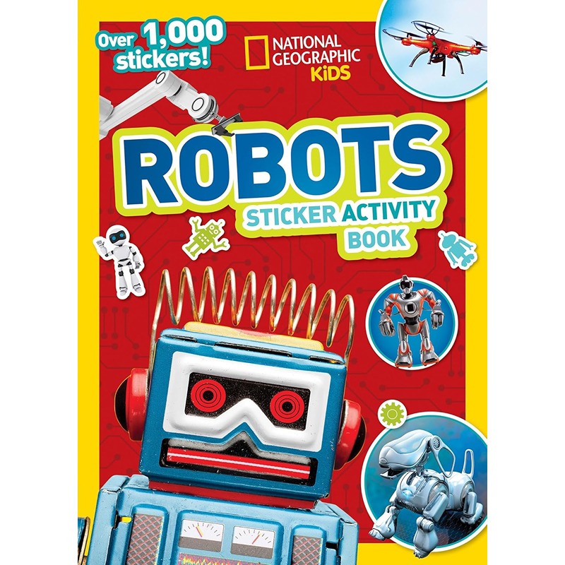 Robots Sticker Activity Book