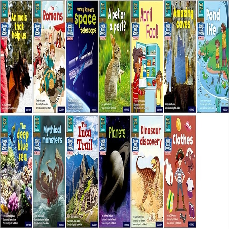 Read Write Inc. Phonics Book Bag Books - Pack of 13