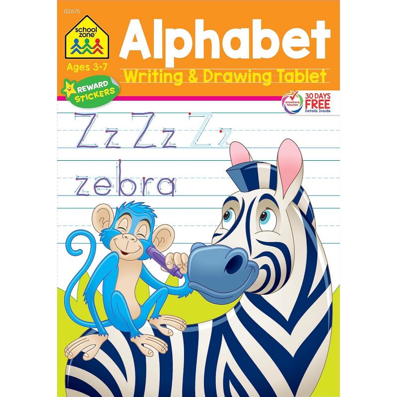 Alphabet Writing & Drawing Tablet