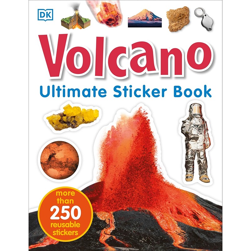 Ultimate Sticker Book: Volcano