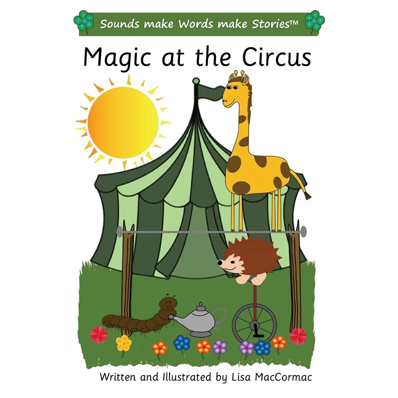 كتاب ماجيك في السيرك: الأصوات تصنع الكلمات وتصنع القصص – مستوى بلس – السلسلة 3 - 5
