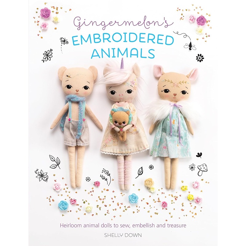 Gingermelon's Embroidered Animals