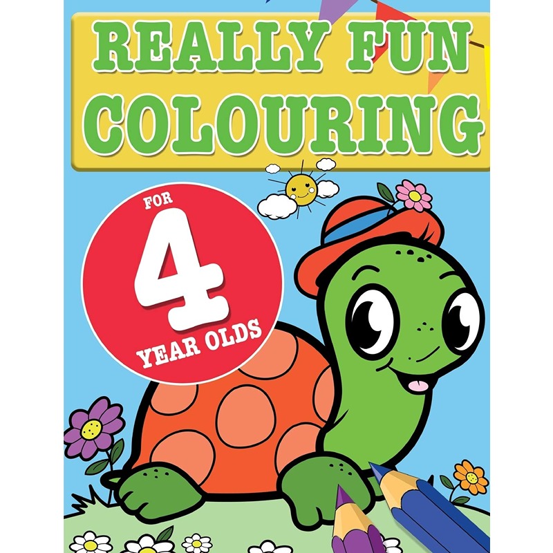 Really Fun Colouring Book