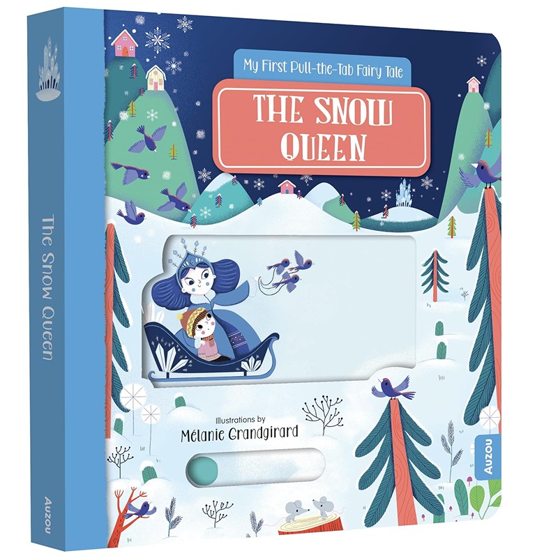 كتاب ملكة الثلج: حكاية خيالية مع شريط سحب أولى