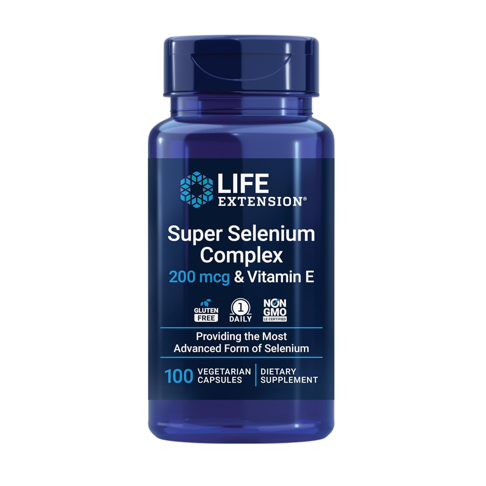 Life Extension - Super Selenium Complex with Vitamin E - 100 Veg Caps