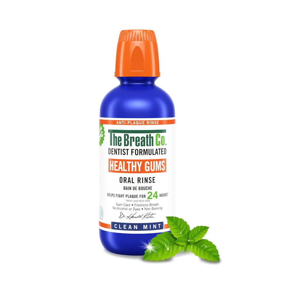 The Breath Co. - Healthy Gums Oral Rinse - Clean Mint - 500 ml