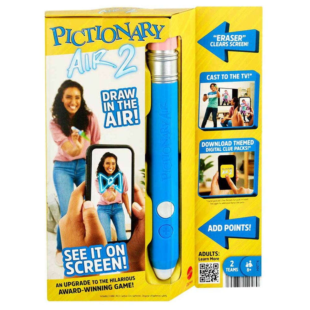 Mattel Games - Pictionary Air 2 Drawing Game