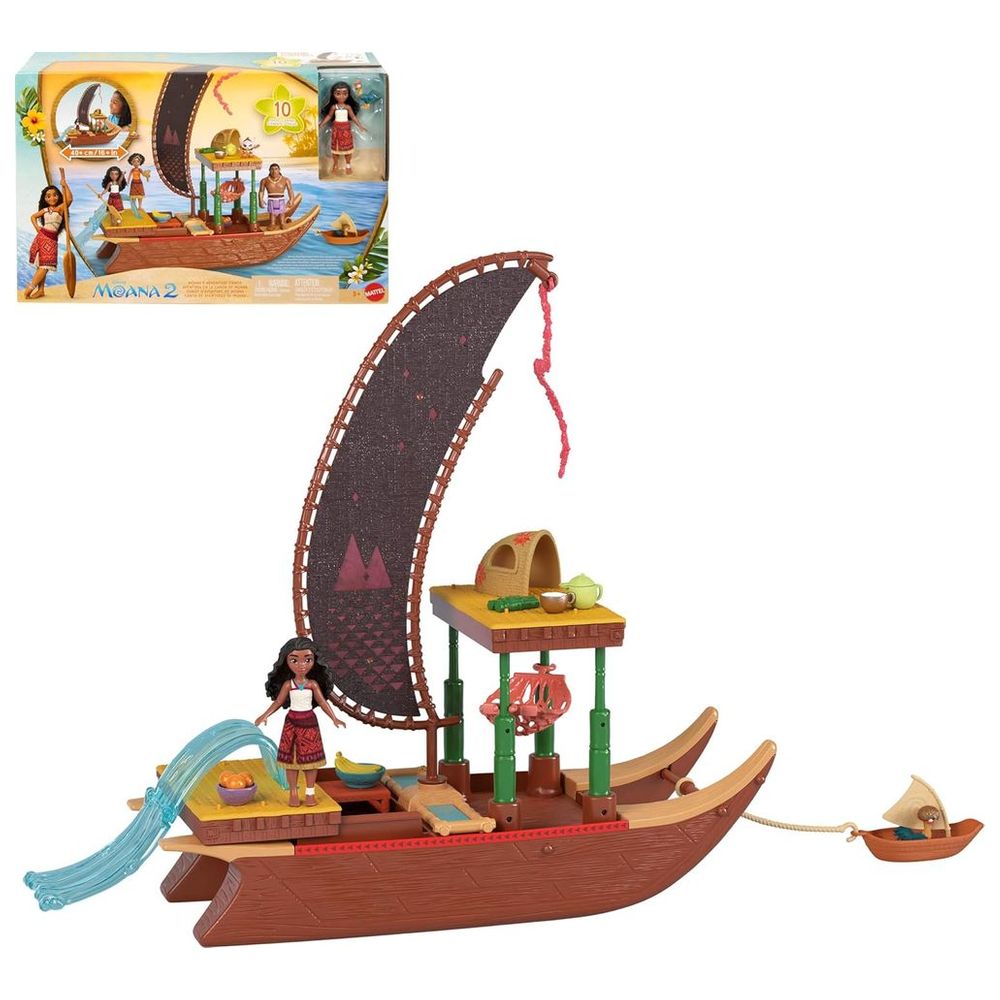 Moana - Moana'S Adventure Canoe Playset