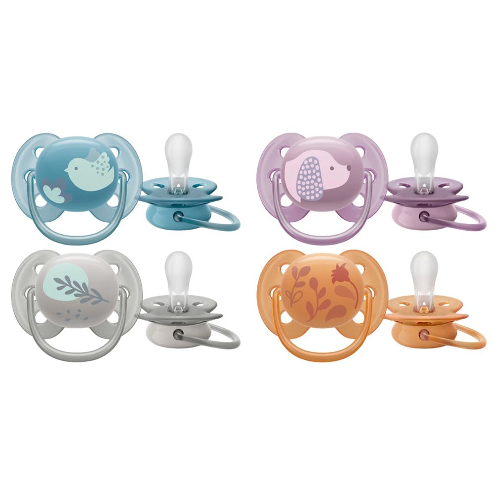 Philips Avent - Ultra Soft Pacifier - Pack of 2 - 6-18M