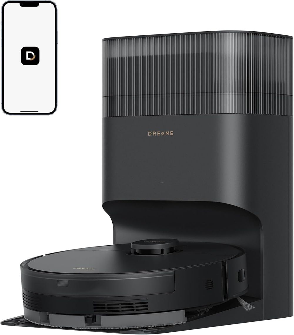 Dreame - D20 Plus Robot Vacuum - Black