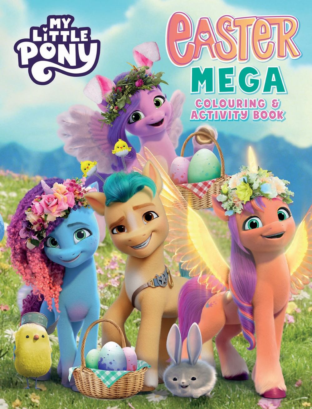 كتاب الأنشطة والتلوين My Little Pony Caster Mega