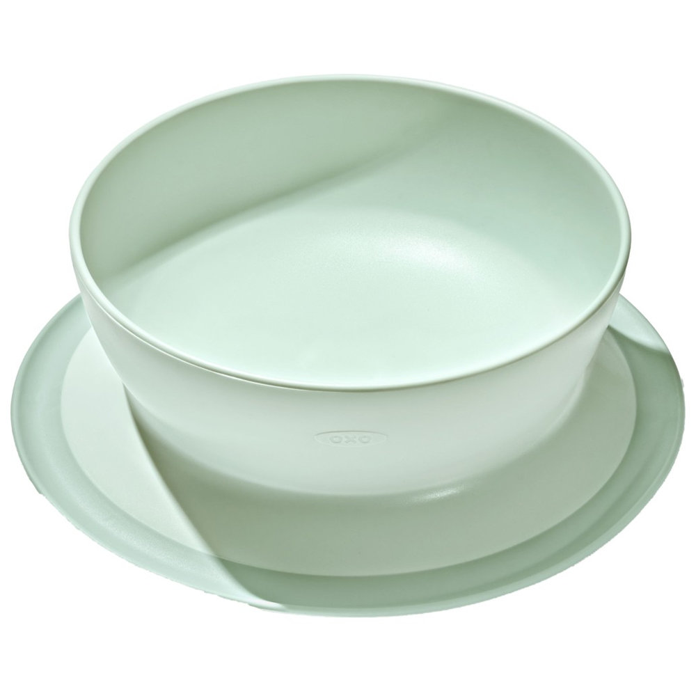 Oxo-Tot Stick And Stay Suction Bowl - Opal