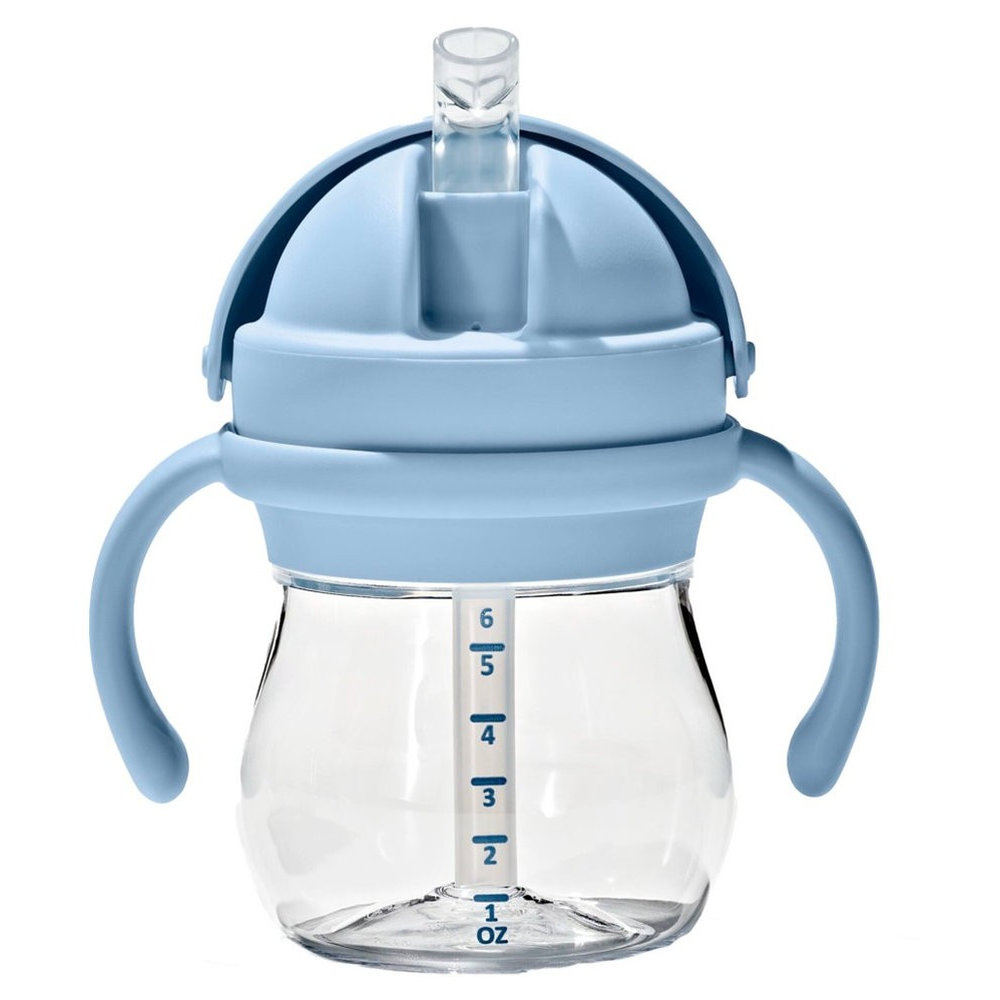 Oxo - Tot - Transitions Removable Handle Straw Cup - Dusk - 177ml