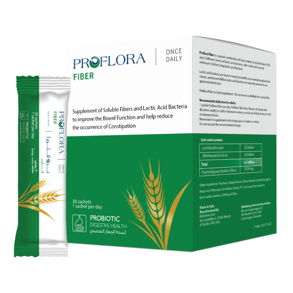 Proflora - Fiber Sachet - 10g - Synbiotic Blend Inulin
