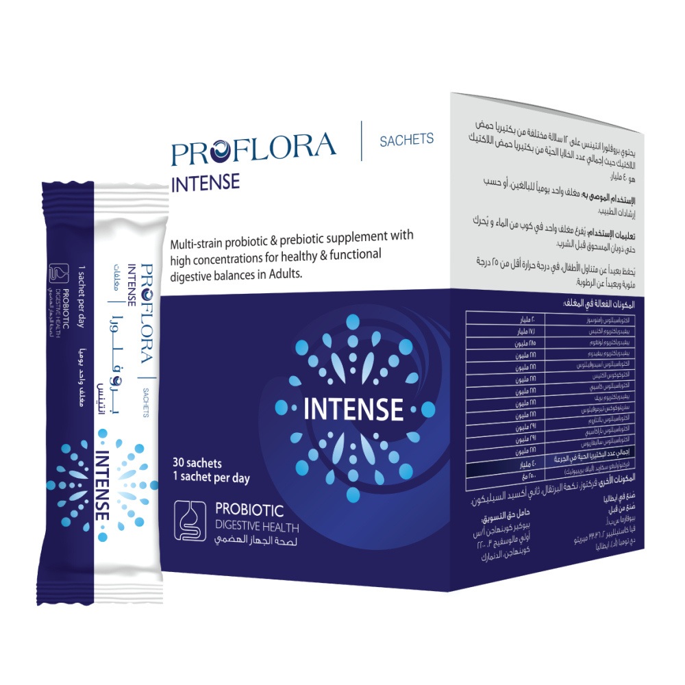 Proflora - Intense Sachet - 40Bn CFU - 12-Strain Formula