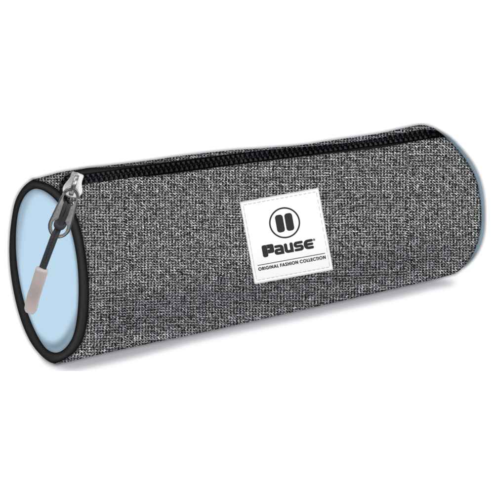 بوز - مقلمة - أزرق/رمادي