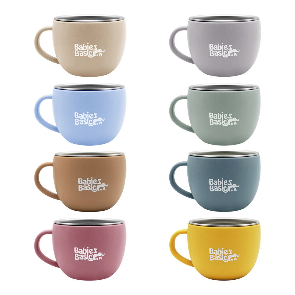 Babies Basic - Stainless Steel Cup With Silicone Sleeve