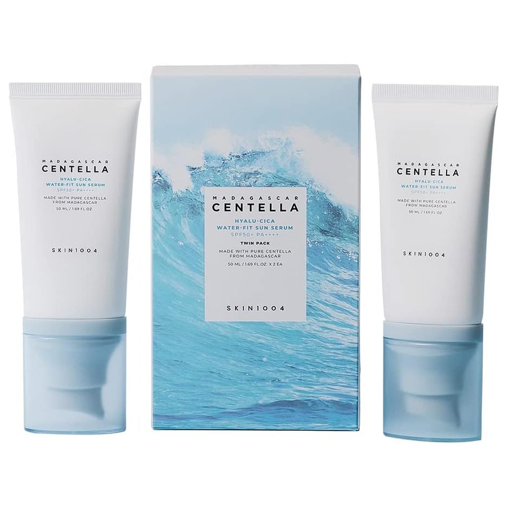 Skin1004 - Centella Hyalu Cica Water Fit Sun Serum - 50 ml - 2 Pcs