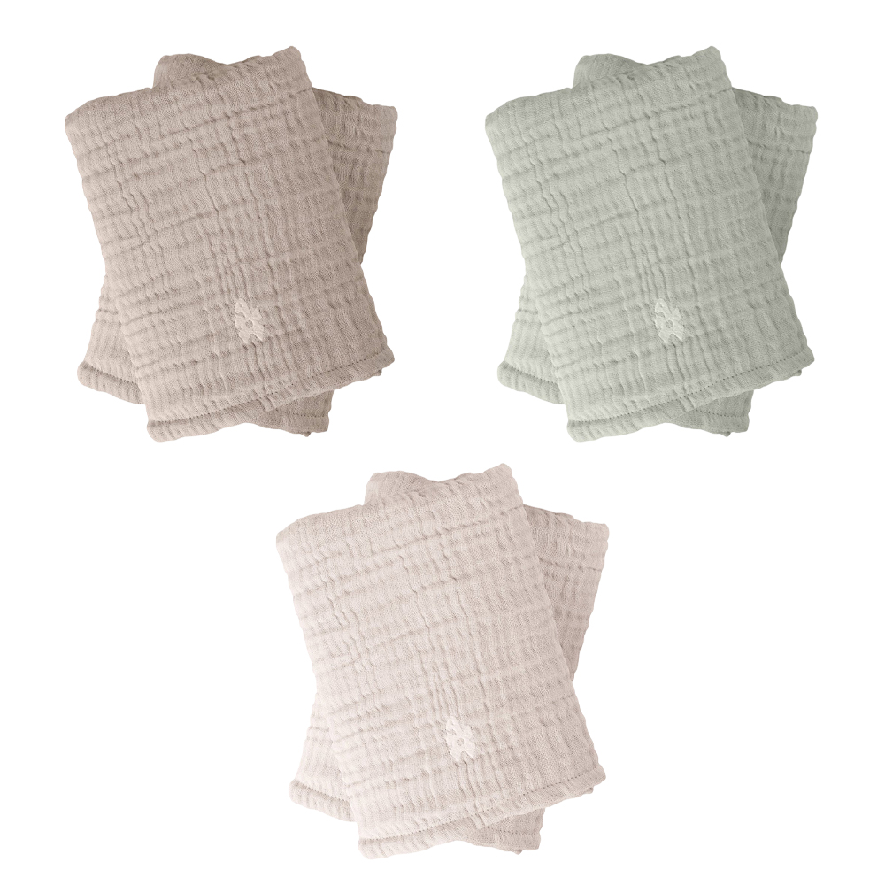 Sebra - Baby 6-Layer Muslin Towel - 2 Pc Set