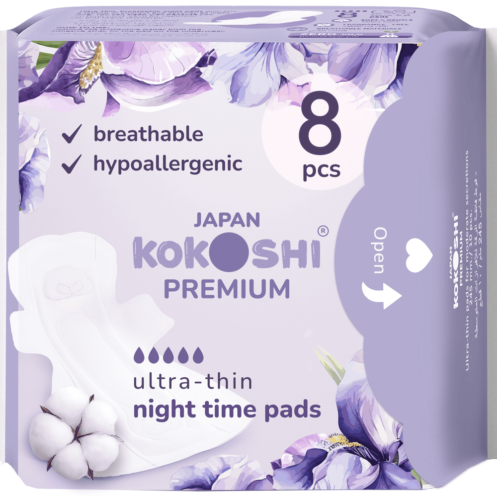 Kokoshi - Premium Sensitiive Sanitary Pads - 300mm - 8pcs