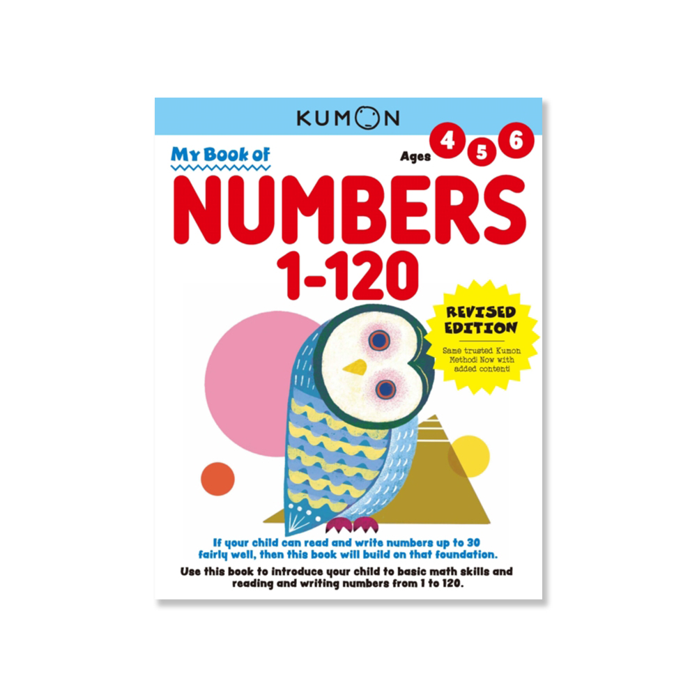 Kumon My Book Of Numbers 1-120