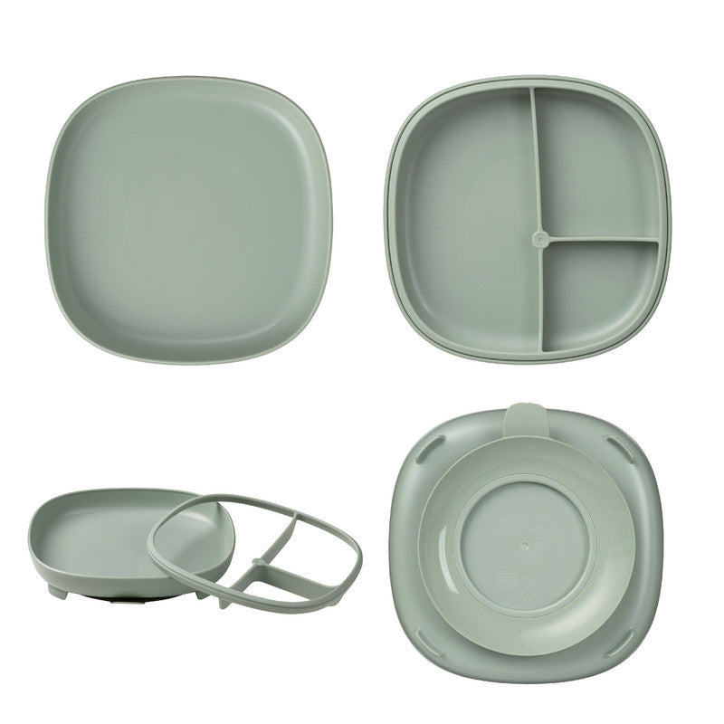 B.Box 2-In-1 Suction Plate - Green