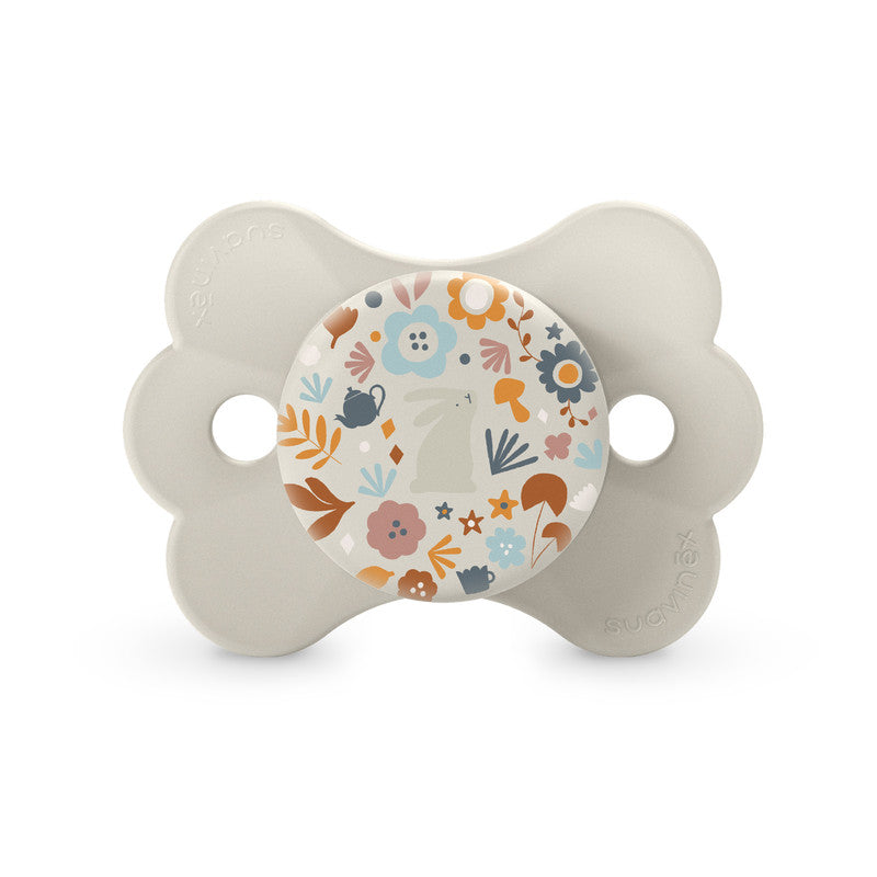 Suavinex - SX Pro Ultra Soft Butterfly Shape Baby Pacifier 0-6 months - Beige