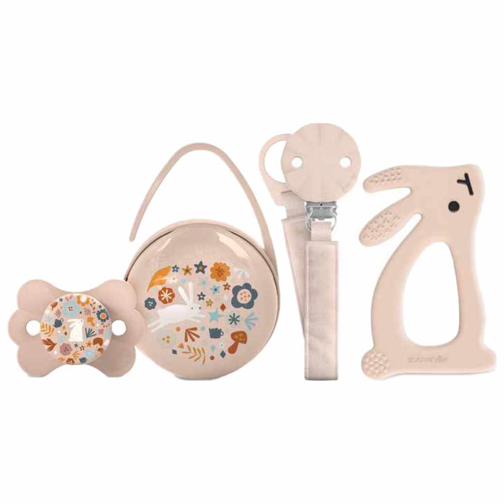 Suavinex - Gift Set for Newborn Baby 0-6 months - Pink