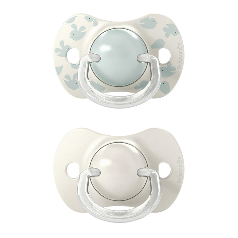 Suavinex - Birdies Silicone Pacifier - 6-18M - 2 Pc Set