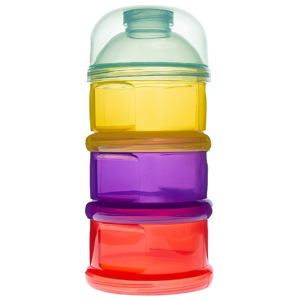 Babyjem Layered Powder Food Container Set - Multicolor - 100 ml - 3 Pcs