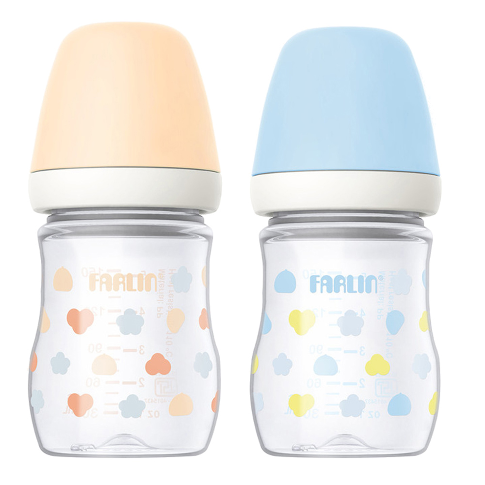 Farlin Grow With Colours PP Wide Neck Feeding Bottle - 150 ml