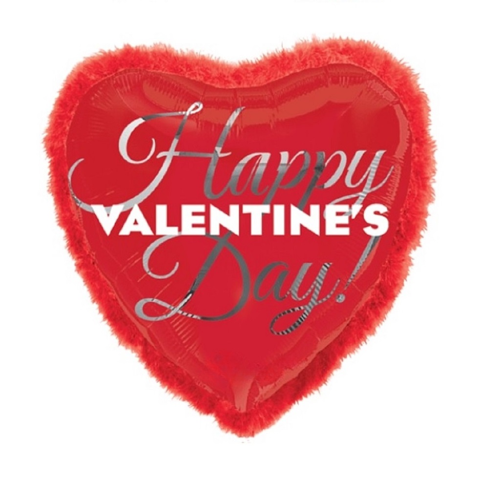 أناغرام - بالون عيد الحب على شكل قلب - 32 إنش