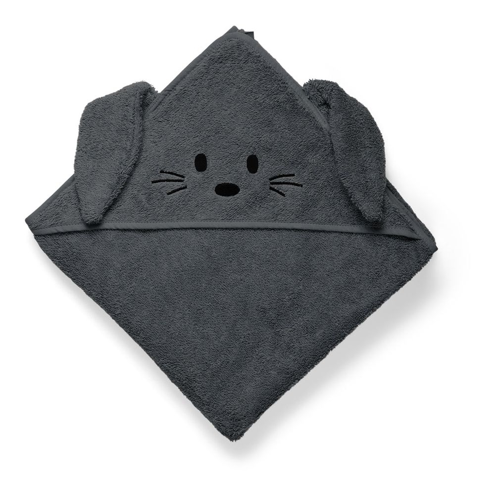 Maxim - Aki Hooded Baby Towel - Asphalt