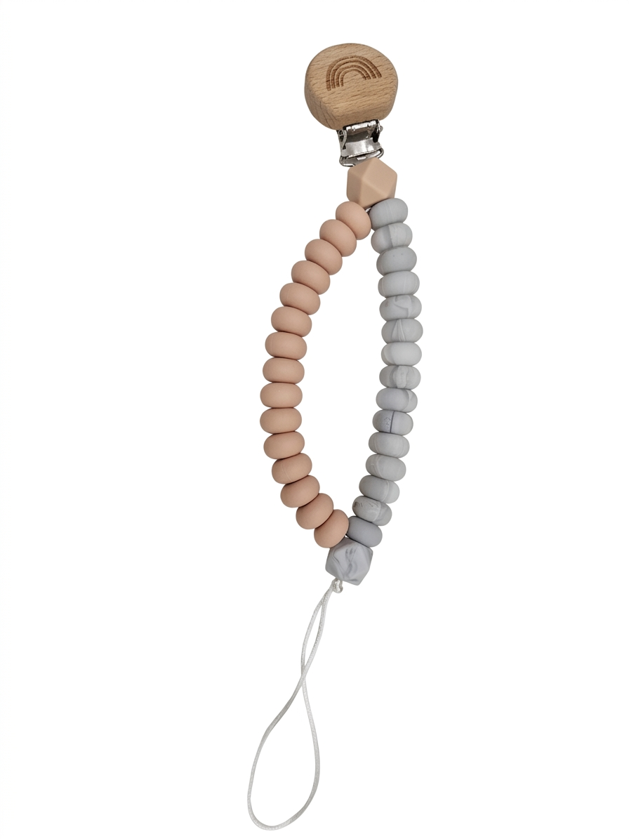 Maxims - The Willow And Marble Silicone Pacifier Clip