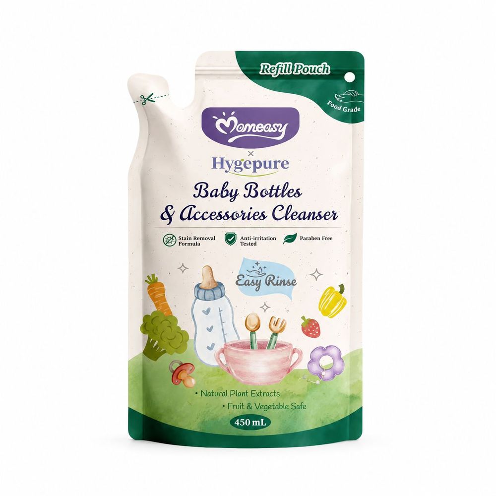 Maxims - Hygepure Refill Baby Bottle And Accessories Cleanser - 450 ml