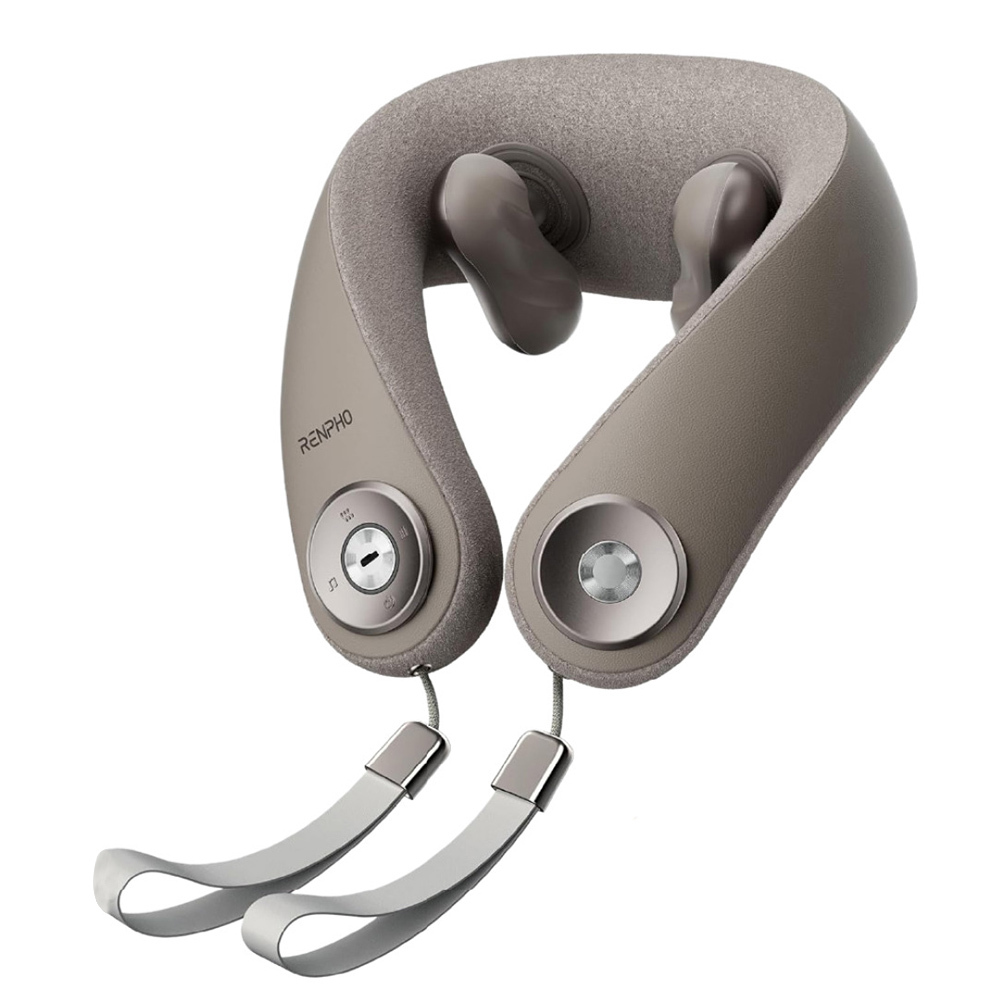 Renpho 6D Heated Neck Massager, Grey, R-L001-GY