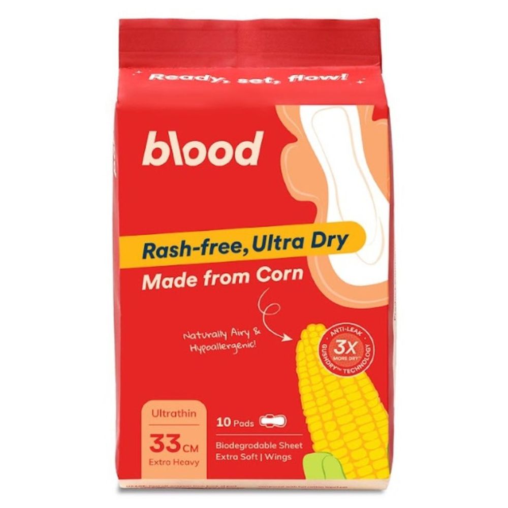 Blood - Ultra Dry Corn Pads - 10 Pcs - 33 cm
