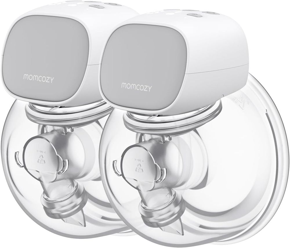 Momcozy - S9 Pro Wearable Breast Pump Set - Grey