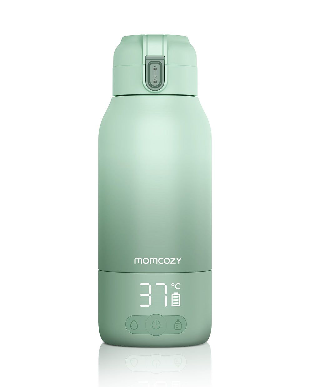Momcozy - Portable Breast Milk & Water Warmer - Green - 500ml