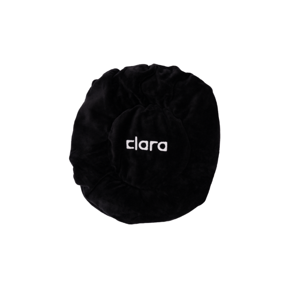 Clara - Heat Cap With Flax Seeds - Black