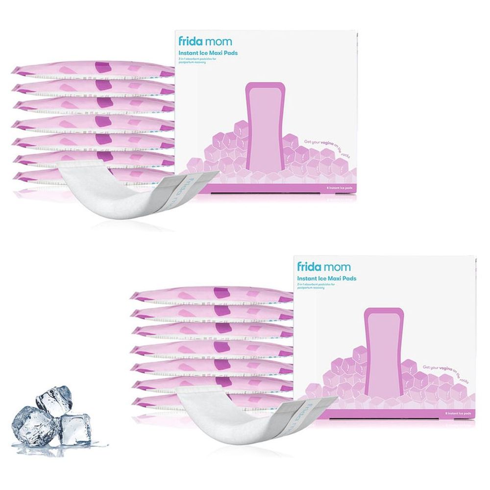 Frida Mom 2-in-1 Postpartum Absorbent Perineal Ice Maxi Pads