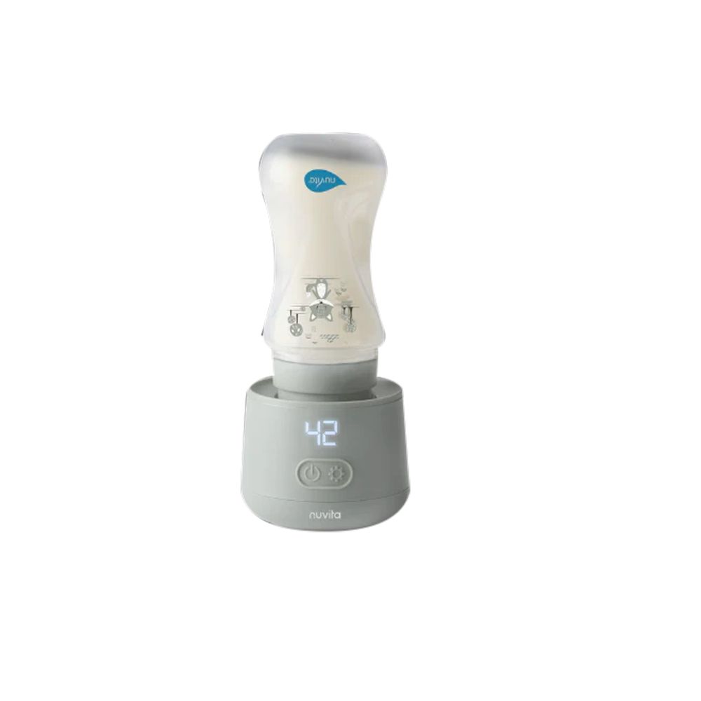 Nuvita - Warm'n'Go Portable Bottle Warmer - Sage Green