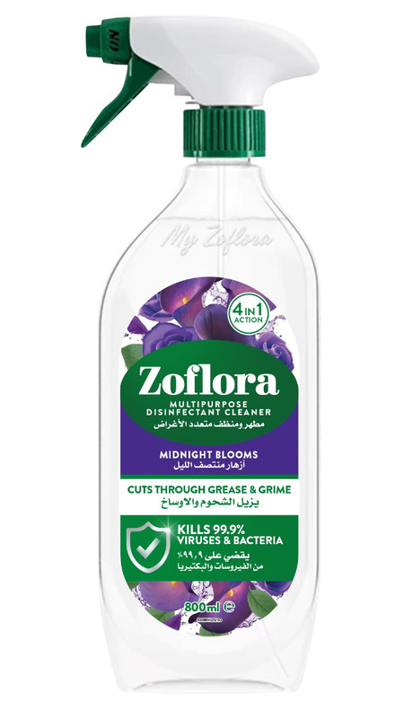 Zoflora - Disinfectant Trigger Midnight Bloom - 800ml
